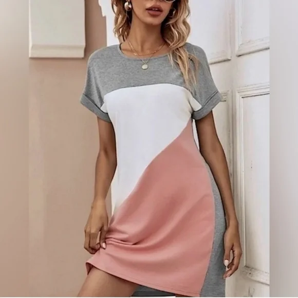 Dresses | Color Block Mini Dress | Poshmark Dresses | Color Block Mini Dress | Poshmark
